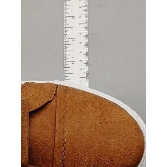 Globalwin Womens Sneakers Brown Lace Up Mid Top Work Shoe Multicolor Collar 9.5 - Picture 7 of 10